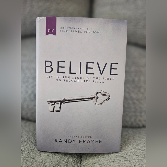 Other - Believe Book with Key Design